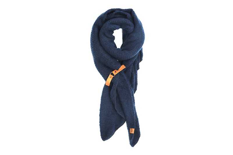 donkerblauwe sjaals